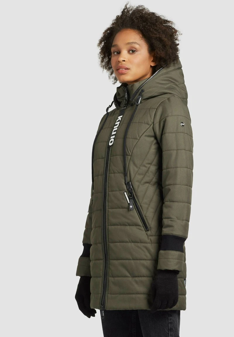 Bestes Angebot ⭐ Khujo SHINE2 STRUCTURED - Wintermantel - Dunkeloliv, Damen ⭐ 4 Bestes Angebot ⭐ Khujo SHINE2 STRUCTURED - Wintermantel - Dunkeloliv, Damen ⭐ – Bild 4