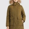 Blitzangebot 👍 Khujo ATHENA - Parka - Oliv, Damen ⭐