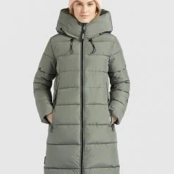 Bester Verkauf ✔️ Khujo JILIAS - Wintermantel - Mint, Damen 🛒