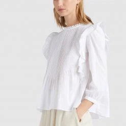 Großhandel 🔔 Khujo HALIA - Bluse - Weiß, Damen ⌛