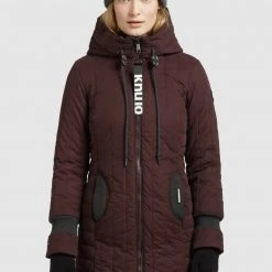 Blitzangebot ⌛ Khujo JERRY PRIME - Wintermantel - Weinrot, Damen 🎉