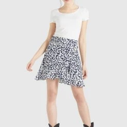 Schlussverkauf 😀 Khujo UNDINE - A-Linien-Rock - Dunkelblau-weiß Geblümt, Damen 🌟 15 Schlussverkauf 😀 Khujo UNDINE - A-Linien-Rock - Dunkelblau-weiß Geblümt, Damen 🌟 -Khujo Verkaufsladen 21d347c6b0544e418abd3e172b4ecebd