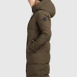 Bester Verkauf ✔️ Khujo DAKOTA - Wintermantel - Khaki, Damen 🛒 -Khujo Verkaufsladen 227c28c5ac7e464ba73f6a2b7f1d9c5e