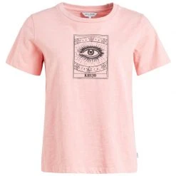 Bestpreis ✨ Khujo HELA - T-Shirt Print - Rosa, Damen 🎉 -Khujo Verkaufsladen 22885f30a6cc4d68bc7dfcee2026f723