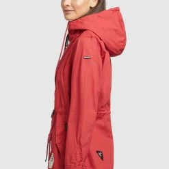 Billig 😀 Khujo SESIA - Parka - Rot, Damen 😍 -Khujo Verkaufsladen 23621d2e0d0f4ea49370dfce91cf5986