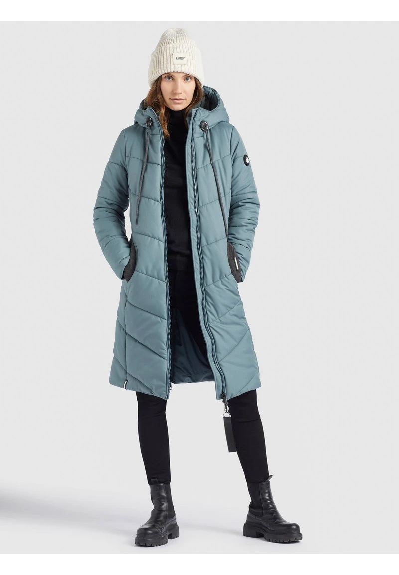 Top 10 ⌛ Khujo ARIBAY - Wintermantel - Blaugrau, Damen 🛒 4 Top 10 ⌛ Khujo ARIBAY - Wintermantel - Blaugrau, Damen 🛒 – Bild 4