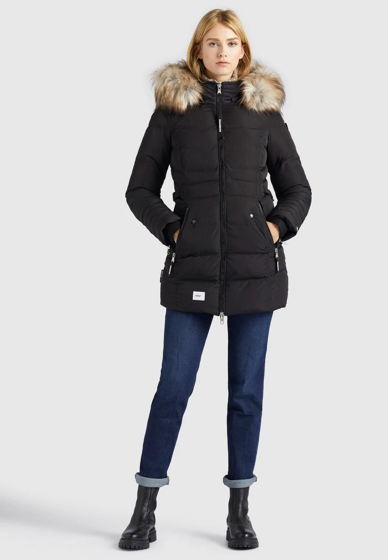 Auslauf ✨ Khujo AMARAY - Wintermantel - Schwarz, Damen 👏 1 Auslauf ✨ Khujo AMARAY - Wintermantel - Schwarz, Damen 👏