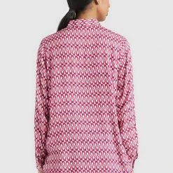 Am billigsten 🛒 Khujo LARISA - Hemdbluse - Cherry, Damen 💯 -Khujo Verkaufsladen 2444875966f74223855978eb5e8a69cf