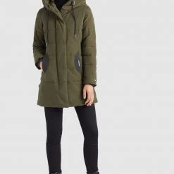 Angebote 🔔 Khujo SHERMA2 - Wintermantel - Oliv, Damen ⭐ -Khujo Verkaufsladen 245425348e7140c4bab9d6a52d68c5ab