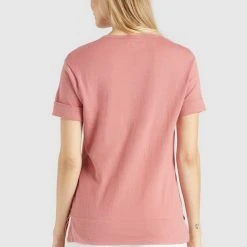 Rabatt 👏 Khujo ALLMUT - T-Shirt Basic - Pink, Damen 😀 -Khujo Verkaufsladen 248cd035ef4640bbb72665025ca480d5