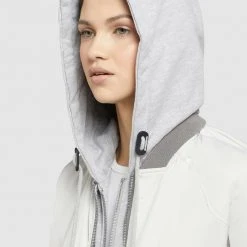 Am billigsten ❤️ Khujo PERSEE - Leichte Jacke - Hellgrau, Damen ⭐ -Khujo Verkaufsladen 253623901abf427d9b9ae258542552a1