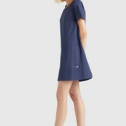 Coupon ⌛ Khujo SARAI - Jerseykleid - Dunkelblau, Damen 🌟 -Khujo Verkaufsladen 2596ca8fe6944fdbb5f26c95600b4930