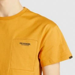 Budget 🎁 Khujo HERMAN - T-Shirt Print - Dark Ochre, Herren ❤️ -Khujo Verkaufsladen 2615d511149a4534acf243212bd193d0