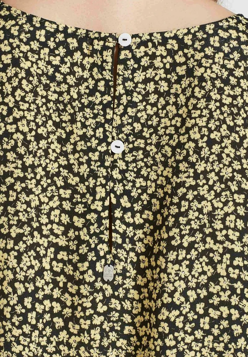 Billig ✨ Khujo LOMBA - Bluse - Schwarz-gelb Geblümt, Damen ✨ 6 Billig ✨ Khujo LOMBA - Bluse - Schwarz-gelb Geblümt, Damen ✨ – Bild 6