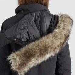 Brandneu 😉 Khujo ATHENA - Parka - Schwarz, Damen ⌛ -Khujo Verkaufsladen 26eba570490b43bdbe3ab09143982311