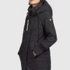 Billig 👏 Khujo ELVA STRUCTURED - Wintermantel - Schwarz, Damen ✔️