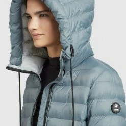 Budget 🔔 Khujo MIMI SHINE - Wintermantel - Blaugrau, Damen ✨ -Khujo Verkaufsladen 2a0f38d6951748ae956a67d2890b69bc