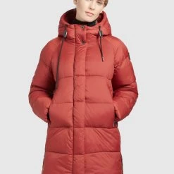 Auslauf ⌛ Khujo NIDALEE - Wintermantel - Blassrot, Damen ⭐