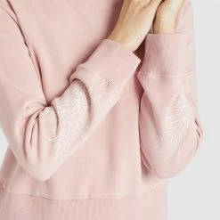 Bester Verkauf ✔️ Khujo ANAKONI LEAVES EMBRO - Sweatshirt - Rosa, Damen ✨ -Khujo Verkaufsladen 2aa6d771febf4210b29ccdb5191e7f88