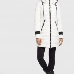 Blitzangebot ✔️ Khujo SHINE2 STRUCTURED - Wintermantel - Naturweiß, Damen 🔥 -Khujo Verkaufsladen 2ab99ab5307d484eb9da8995094d259f