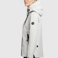 Bester Verkauf 💯 Khujo KAYA - Outdoorjacke - Hellgrau, Damen 🌟 -Khujo Verkaufsladen 2b9d16b2536b4179a76e972a1a1062e5