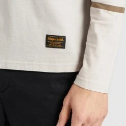 Auslauf 💯 Khujo LUCIAN - Langarmshirt - Beige, Herren ⭐ -Khujo Verkaufsladen 2beab513791e4df497f5c894cdc1d48b