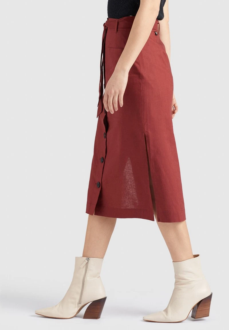 Angebote ✔️ Khujo VARSHA - A-Linien-Rock - Rotbraun, Damen 👏 5 Angebote ✔️ Khujo VARSHA - A-Linien-Rock - Rotbraun, Damen 👏 – Bild 5