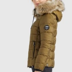 Schlussverkauf 🌟 Khujo EAVAN - Winterjacke - Oliv, Damen ✨ -Khujo Verkaufsladen 2ea56aa90b4342ae8036245bbe123cf8