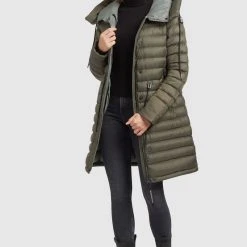 Budget ❤️ Khujo NIANA2 SHINE - Wintermantel - Dunkeloliv, Damen ⌛ -Khujo Verkaufsladen 2edd5a48dd6c4a2fb2c3a3b184237fa0