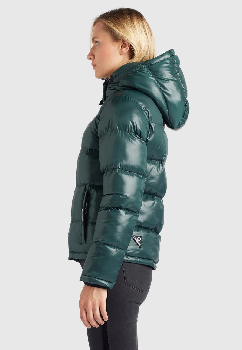 Billig 💯 Khujo CAMILLE - Winterjacke - Dunkelgrün Glänzend, Damen ❤️ 4 Billig 💯 Khujo CAMILLE - Winterjacke - Dunkelgrün Glänzend, Damen ❤️ – Bild 4