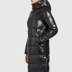 Bestes Angebot 🔔 Khujo CORINNA SHINY - Wintermantel - Schwarz, Damen 💯 -Khujo Verkaufsladen 3054fcc3406a49559e00bef98ac50e94