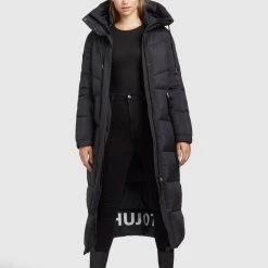 Brandneu 👍 Khujo SHIMANTA - Wintermantel - Schwarz, Damen 😀 -Khujo Verkaufsladen 305ac3d56ff340a1b6aa0310b1759a71