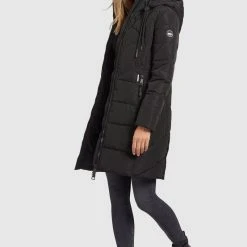 Großhandel 🎁 Khujo ELESSA2 - Wintermantel - Schwarz, Damen 🧨 -Khujo Verkaufsladen 30ea516ec6834ea389cf428f79e36c1b