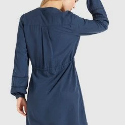 Bester Verkauf ✔️ Khujo SORELTA - Freizeitkleid - Dunkelblau, Damen ⌛ -Khujo Verkaufsladen 31d4560ff5894dcf8a1dacad87ada519