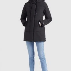 Budget 🎁 Khujo SHERMA2 - Wintermantel - Schwarz, Damen ⌛ -Khujo Verkaufsladen 31daba1be6b34fbf91e80521a5a55647