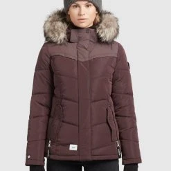 Angebote 🎉 Khujo WINSEN - Winterjacke - Weinrot, Damen 💯 -Khujo Verkaufsladen 33ca0ff84ad5498baeb016baf34a13a1