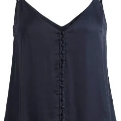 Billig ⭐ Khujo SUGAR - Bluse - Dark Blue, Damen 👏 -Khujo Verkaufsladen 341a53235c3240069faccd9a3057cbec