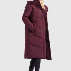 Bestes Angebot 🎁 Khujo TORINO - Wintermantel - Weinrot, Damen ⌛ -Khujo Verkaufsladen 343cbac2e4b241a285eacc88a2e135e9