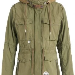 Rabatt 🤩 Khujo PAOLA2 - Parka - Oliv, Damen 😉 -Khujo Verkaufsladen 34c4823afce1480bb6b19f9495300345