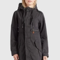 Beste Bewertungen von ⭐ Khujo BANELE - Parka - Black, Damen 😀