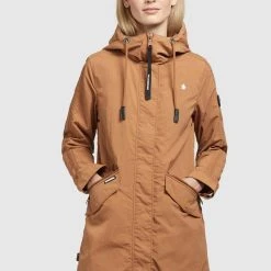 Beste Bewertungen von 🌟 Khujo GAMES - Parka - Toffee, Damen 🥰