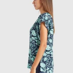 Besorgen ⭐ Khujo SAWYER - Bluse - Xc3 Lichen Sketch Floral App, Damen 😉 -Khujo Verkaufsladen 362da935530e41a5b0bee08c18ea769f