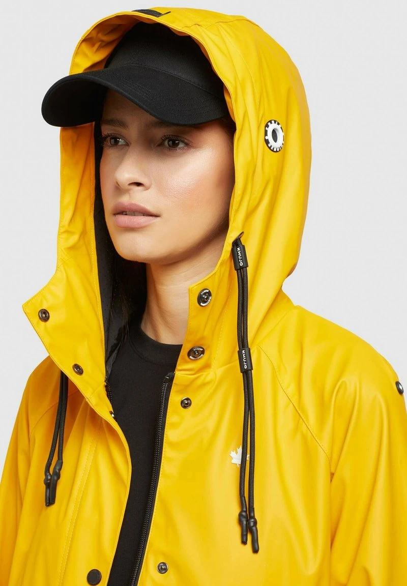 Billig 💯 Khujo ODELIE - Regenjacke / Wasserabweisende Jacke - Gelb, Damen 🤩 6 Billig 💯 Khujo ODELIE - Regenjacke / Wasserabweisende Jacke - Gelb, Damen 🤩 – Bild 6