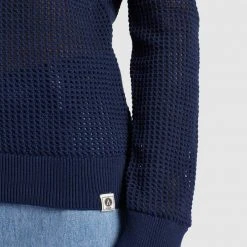 Billig ✔️ Khujo COSIMA - Strickpullover - Dark Blue, Damen ✔️ -Khujo Verkaufsladen 38898d2115da4a6e8ea07a2cda9f3eb9