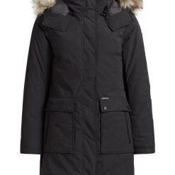 Brandneu 😉 Khujo ATHENA - Parka - Schwarz, Damen ⌛ -Khujo Verkaufsladen 396473862a9c493eba7542f3a81941a3