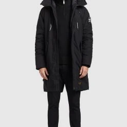 Schlussverkauf ❤️ Khujo HAAK - Wintermantel - Schwarz, Herren 👍 15 Schlussverkauf ❤️ Khujo HAAK - Wintermantel - Schwarz, Herren 👍 -Khujo Verkaufsladen 39a65afd5ecb463a836ee60df361df13