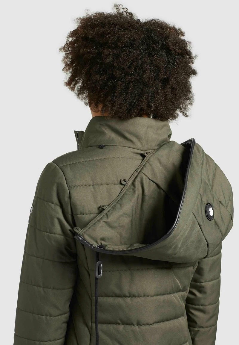 Bestes Angebot ⭐ Khujo SHINE2 STRUCTURED - Wintermantel - Dunkeloliv, Damen ⭐ 5 Bestes Angebot ⭐ Khujo SHINE2 STRUCTURED - Wintermantel - Dunkeloliv, Damen ⭐ – Bild 5