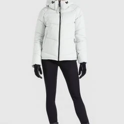 Besorgen ❤️ Khujo MONTY - Winterjacke - Hellgrau, Damen ⭐ -Khujo Verkaufsladen 3b48c496c67b41f3a6f923fab6419d89