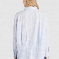 Aktion ✨ Khujo HINDE - Hemdbluse - Blue/white, Damen 💯 -Khujo Verkaufsladen 3c3486c955324b3ea3c0bd83dd852c1b