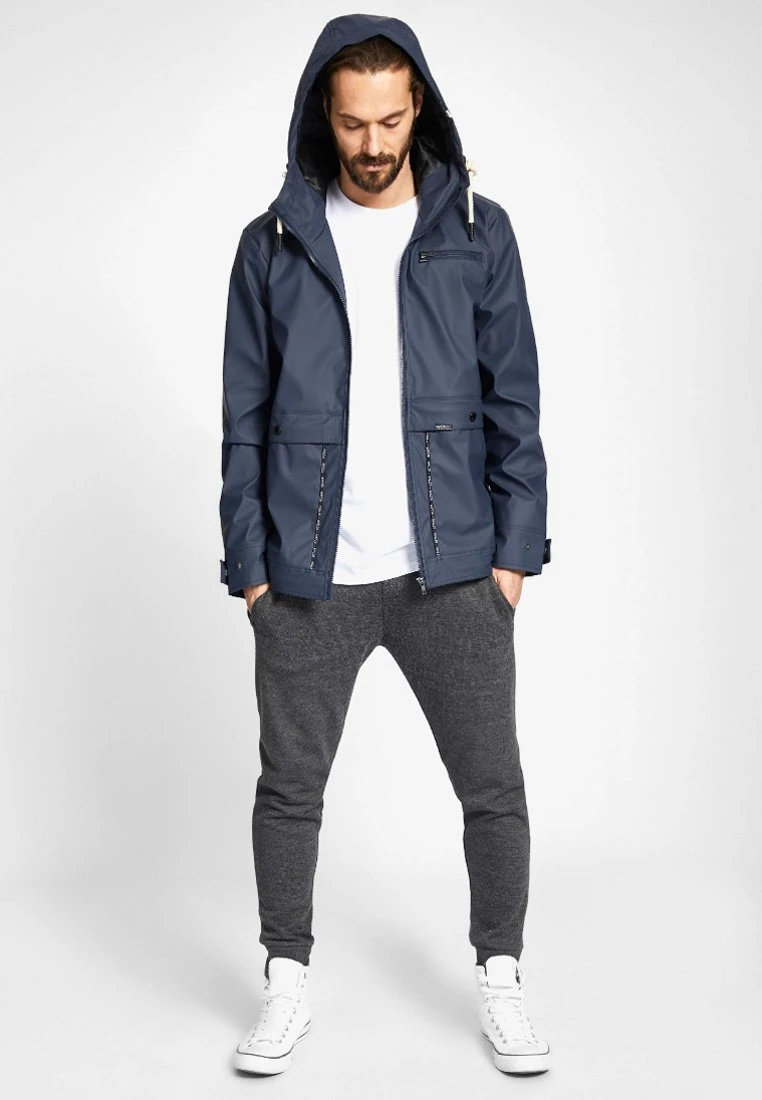 Bester Verkauf 😀 Khujo DARKIN - Regenjacke / Wasserabweisende Jacke - Dunkelblau, Herren ⭐ 2 Bester Verkauf 😀 Khujo DARKIN - Regenjacke / Wasserabweisende Jacke - Dunkelblau, Herren ⭐ – Bild 2